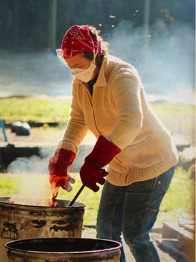 raku firing raku firing